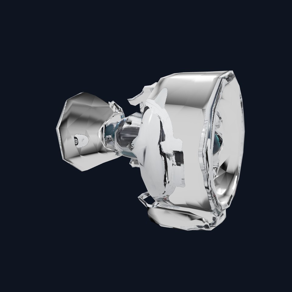 Futuristic Camera Lens Model Pack for SciFi Environments